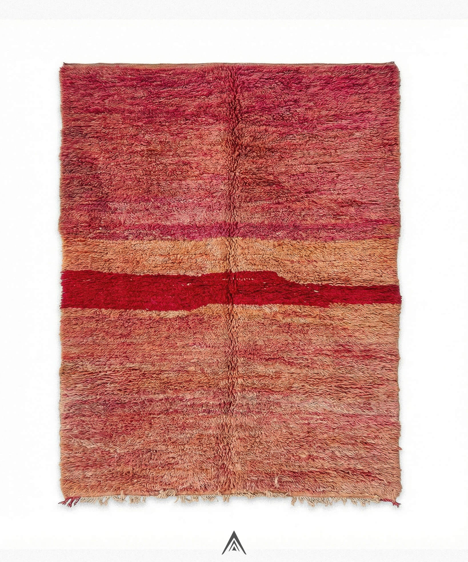 Heritage Berber Carpet 5.4x12 ft — 165x365 cm-Berber Handicraft