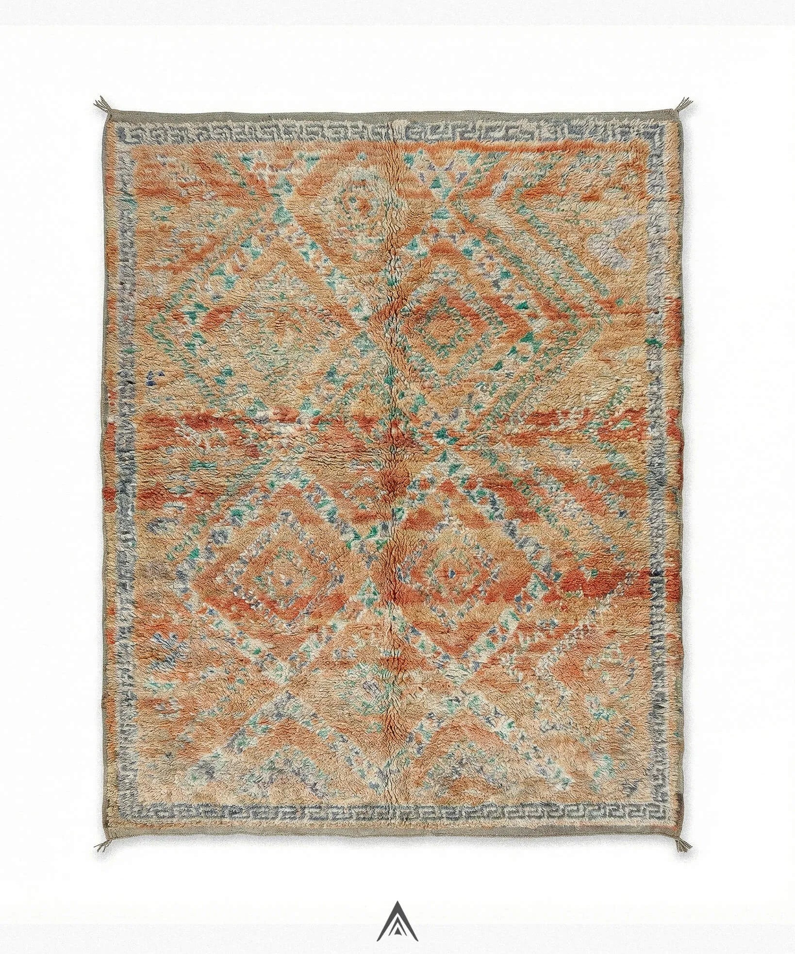Heritage Moroccan Carpet 5.5x10.6 ft — 170x325 cm-Berber Handicraft