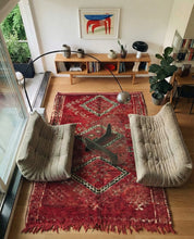 Heritage Overdyed Rug 6x10.3 ft — 180x315 cm-Berber Handicraft