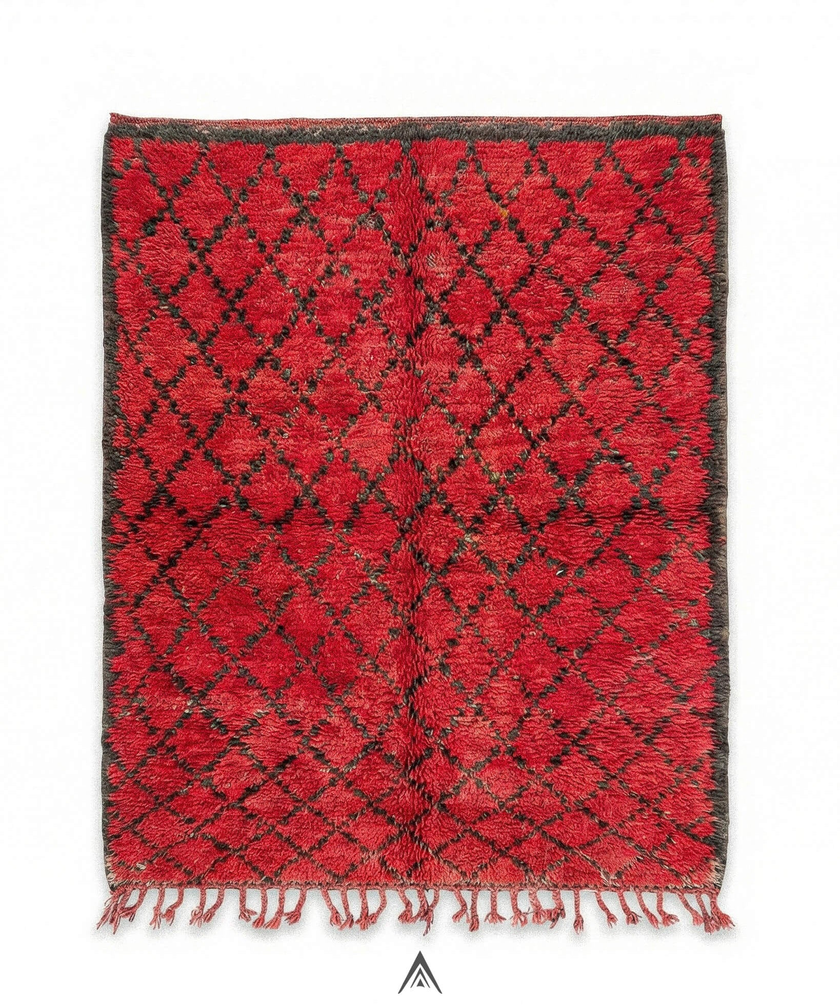 Heritage Vintage Rug 6.7x11.3 ft — 206x345 cm-Berber Handicraft