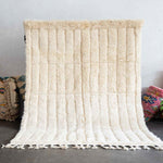 Ivory Moroccan Rug - Berber Handicraft