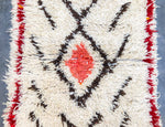 Vintage Beni Ourain runner rug