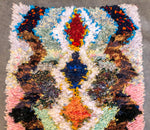 Eclectic Berber runner rug