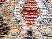 Eclectic Berber runner rug-Berber Handicraft