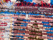 Colorful Berber runner rug-Berber Handicraft