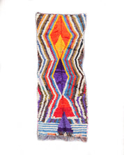 Abstract Berber runner rug-Berber Handicraft