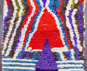 Abstract Berber runner rug-Berber Handicraft