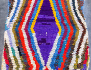 Abstract Berber runner rug-Berber Handicraft