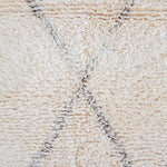 Beige Moroccan rug