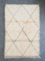 Beige Moroccan rug