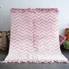 Minimalist Pink Rug - Berber Handicraft