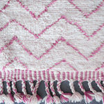 Minimalist Pink Rug - Berber Handicraft