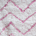 Minimalist Pink Rug - Berber Handicraft