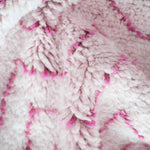 Minimalist Pink Rug - Berber Handicraft