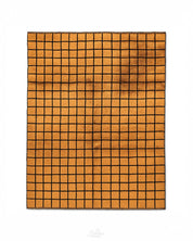 Modern Black and Brown Area Rug 3 X 5 Ft | 90 X 150 Cm / With Tassels / Short (0.4” / 1 cm)