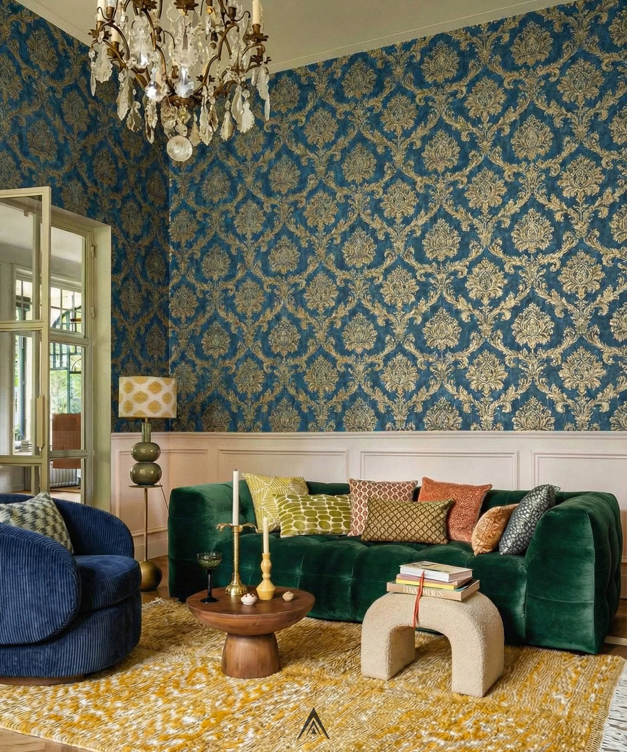 Modern Moroccan Rug 7.5x9.7 ft - 230x295 cm-Berber Handicraft