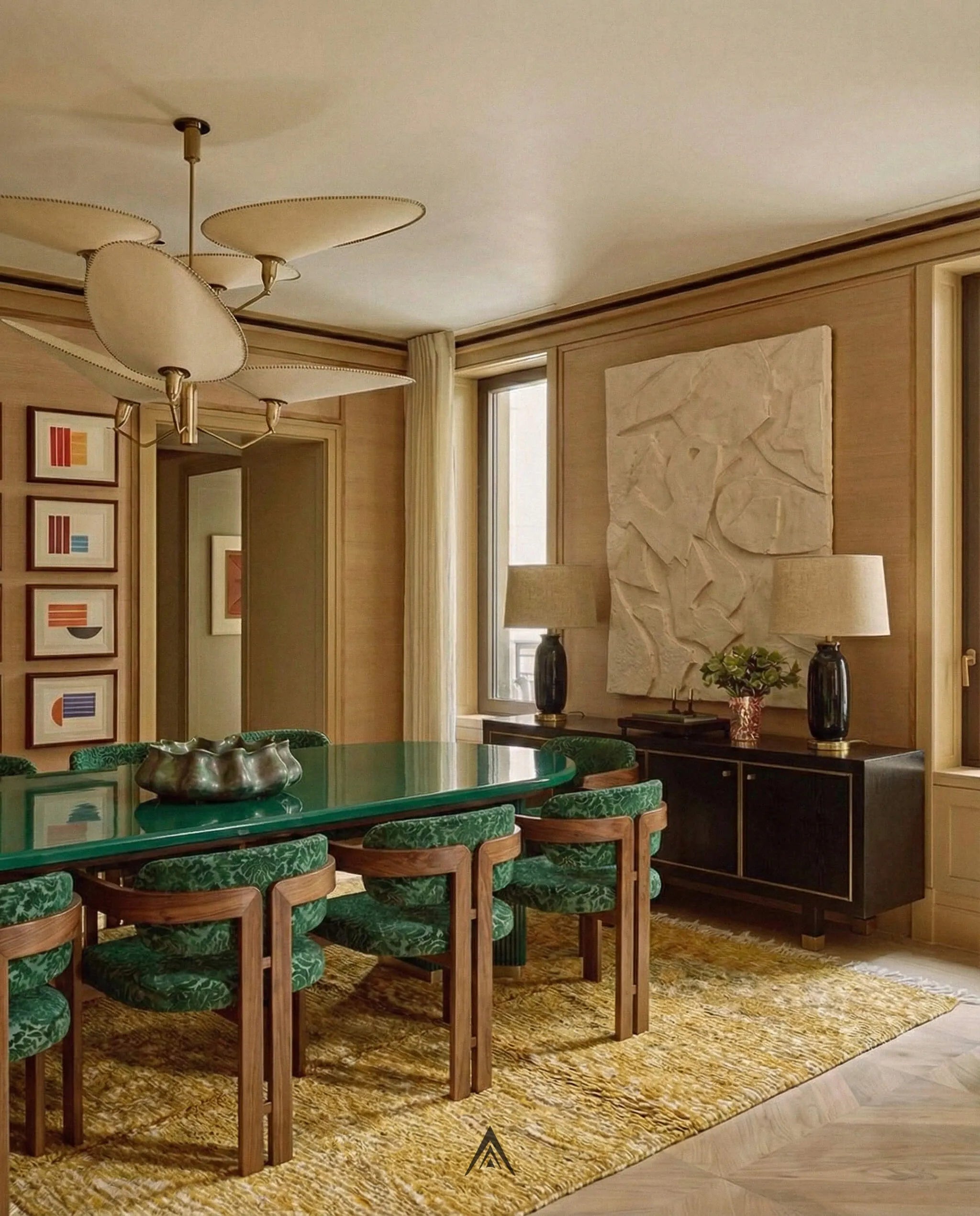 Modern Moroccan Rug 7.5x9.7 ft - 230x295 cm-Berber Handicraft