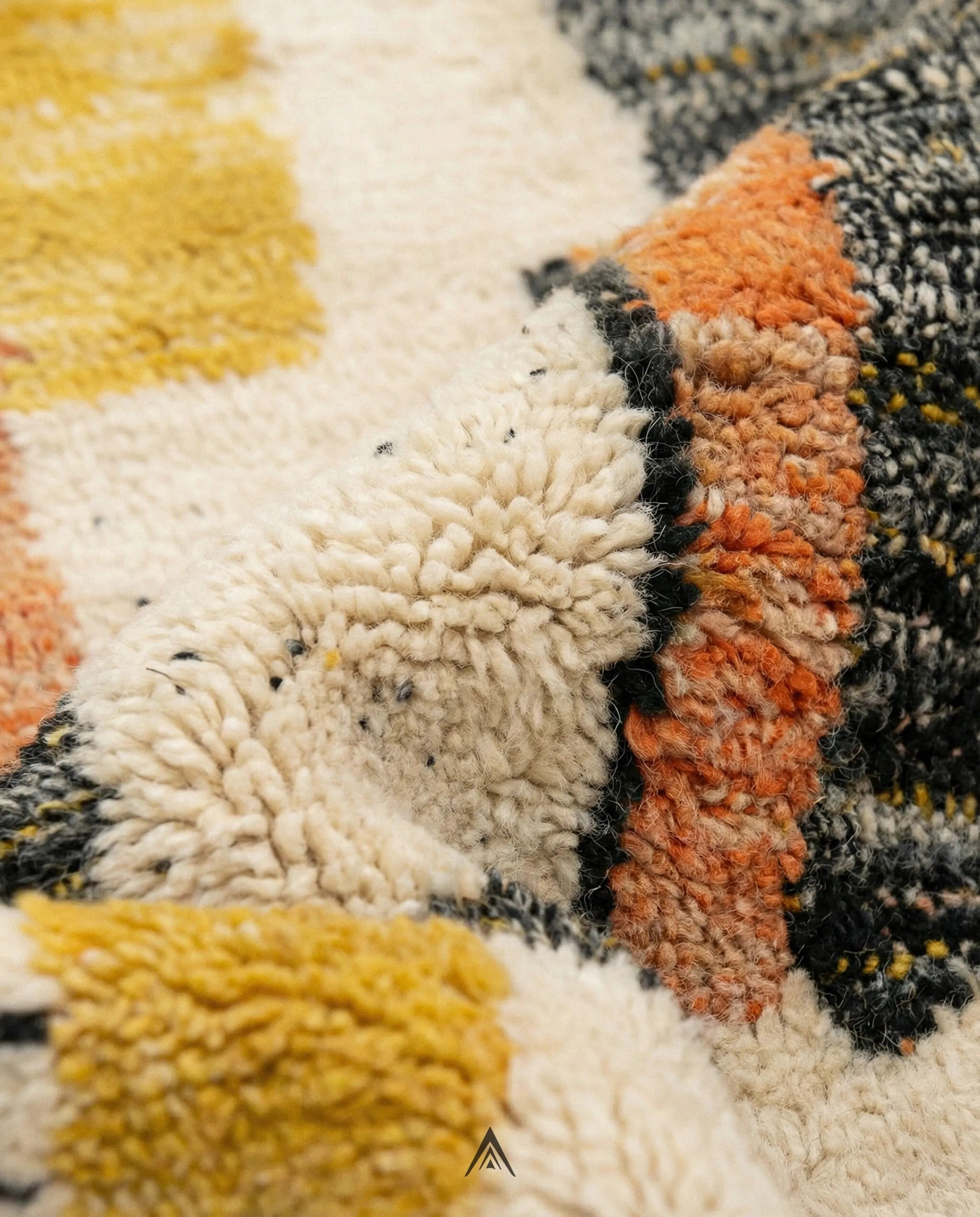 Moroccan Abstract Rug 6.6x9 ft - 203x275 cm-Berber Handicraft