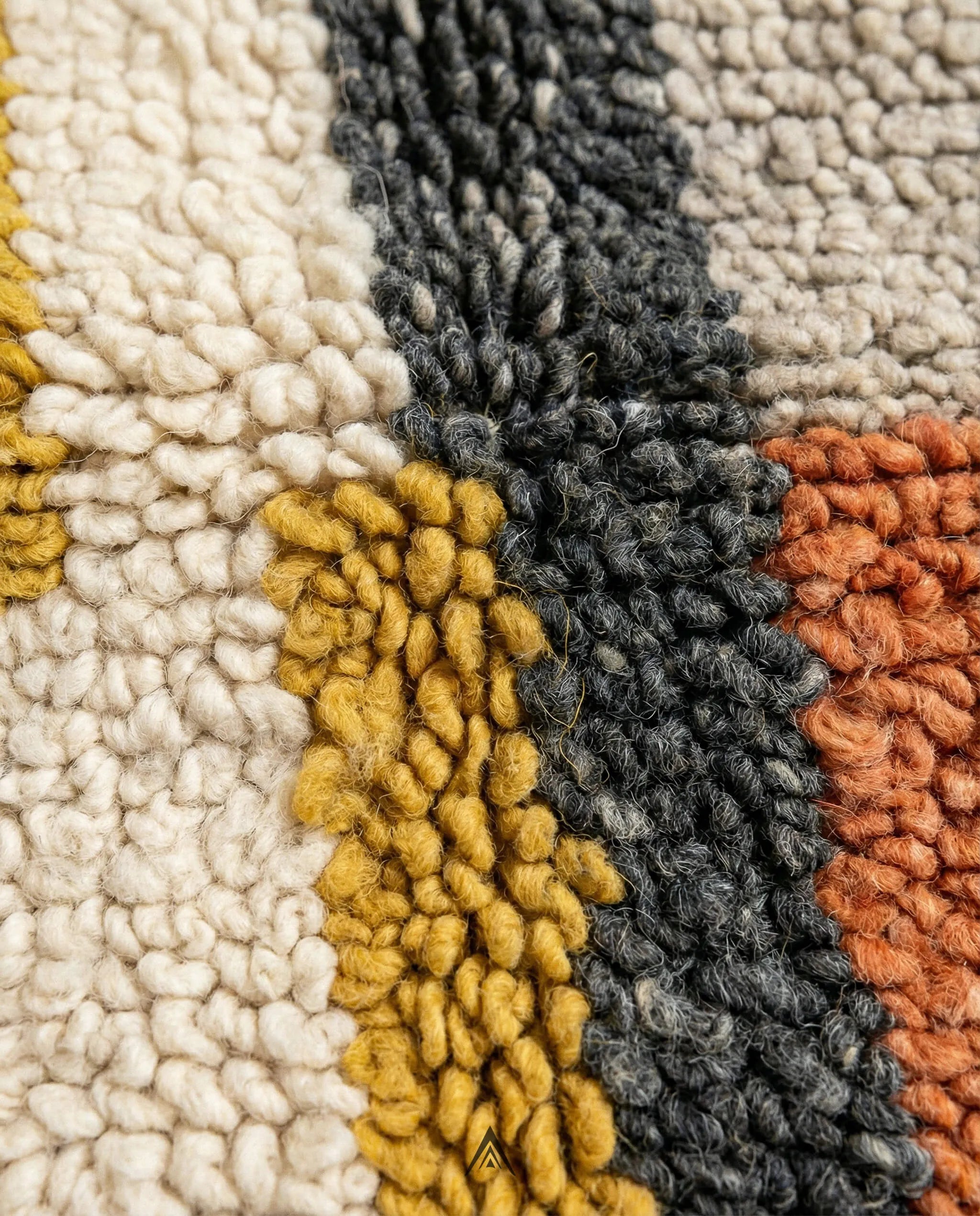 Moroccan Abstract Rug 6.6x9 ft - 203x275 cm-Berber Handicraft