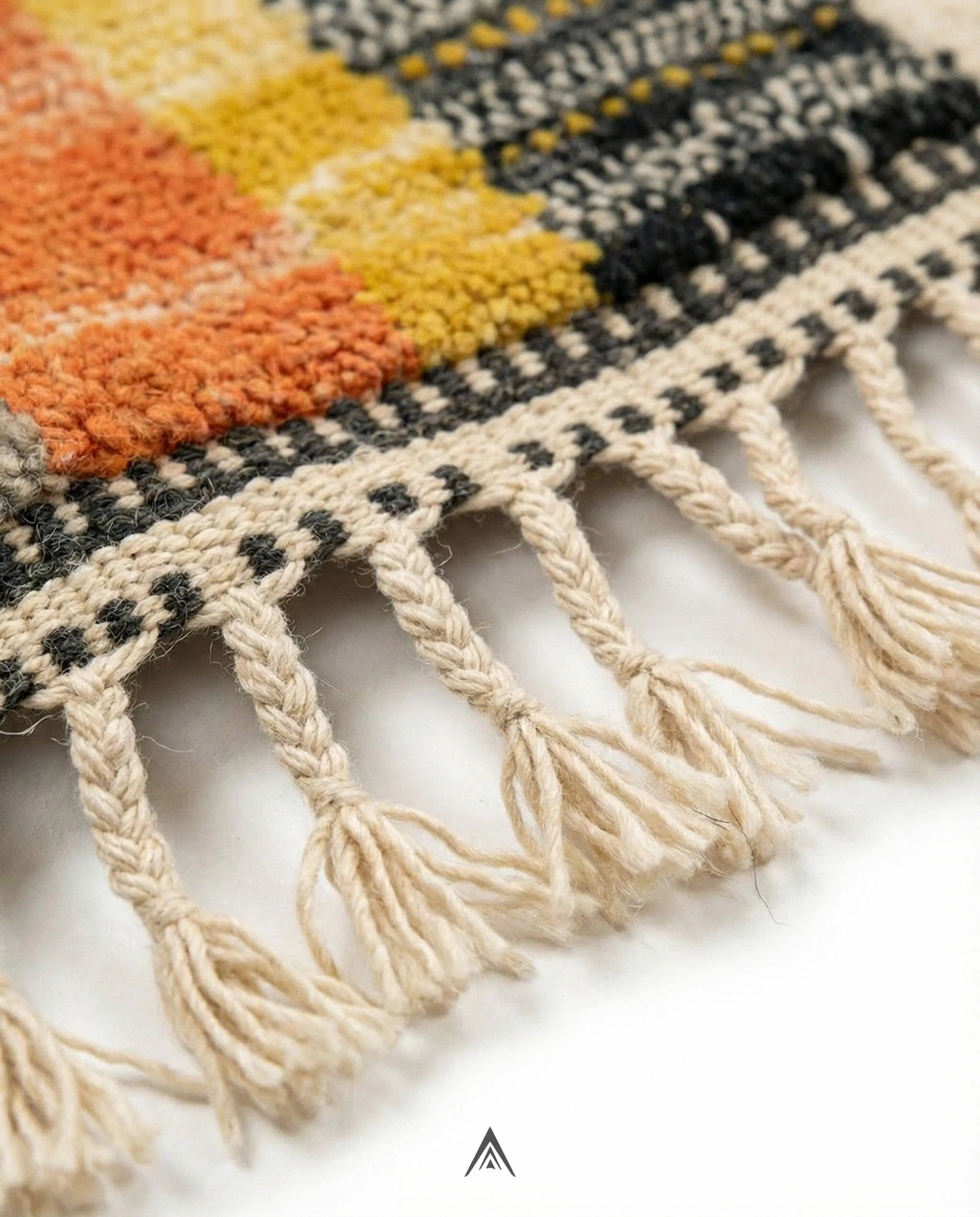 Moroccan Abstract Rug 6.6x9 ft - 203x275 cm-Berber Handicraft