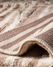 Moroccan Area Rug 3 X 5 Ft | 90 X 150 Cm / With Tassels / Short (0.4” / 1 cm)