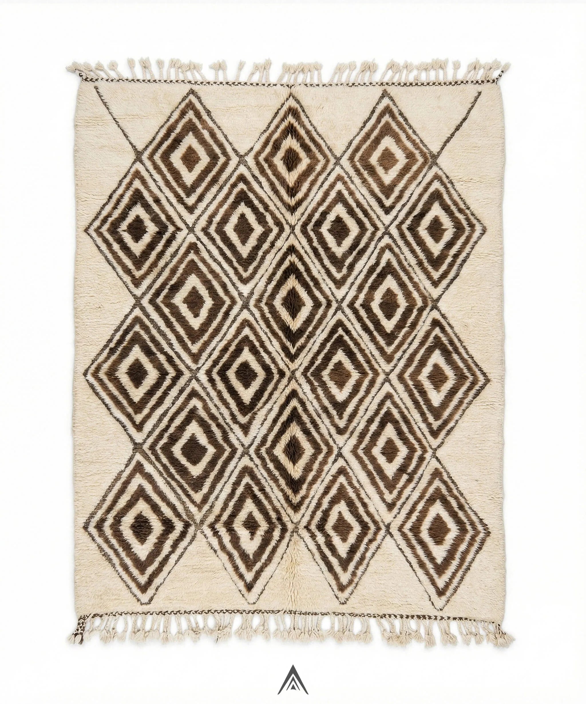 Moroccan Bedroom Rug 7x10.1 ft - 215x308 cm-Berber Handicraft