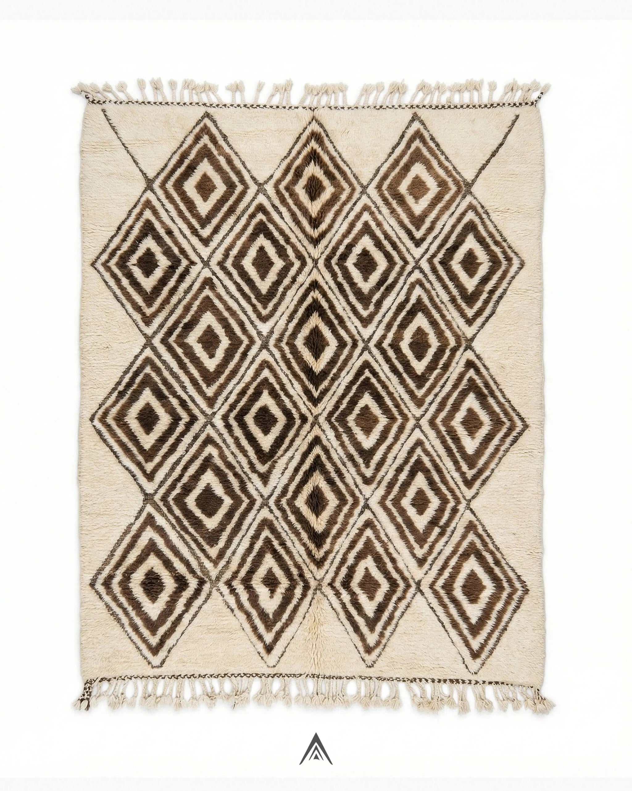 Moroccan Bedroom Rug 7x10.1 ft - 215x308 cm-Berber Handicraft