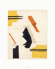 Moroccan Beni Rug 3 X 5 Ft | 90 X 150 Cm / With Tassels / Short (0.4” / 1 cm)