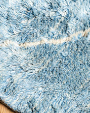 Moroccan Berber Carpet 3 X 5 Ft | 90 X 150 Cm / With Tassels / Short (0.4” / 1 cm)