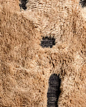 Moroccan Boujaad Rug 3 X 5 Ft | 90 X 150 Cm / With Tassels / Short (0.4” / 1 cm)