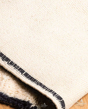 Moroccan Carpet 3 X 5 Ft | 90 X 150 Cm / With Tassels / Short (0.4” / 1 cm)