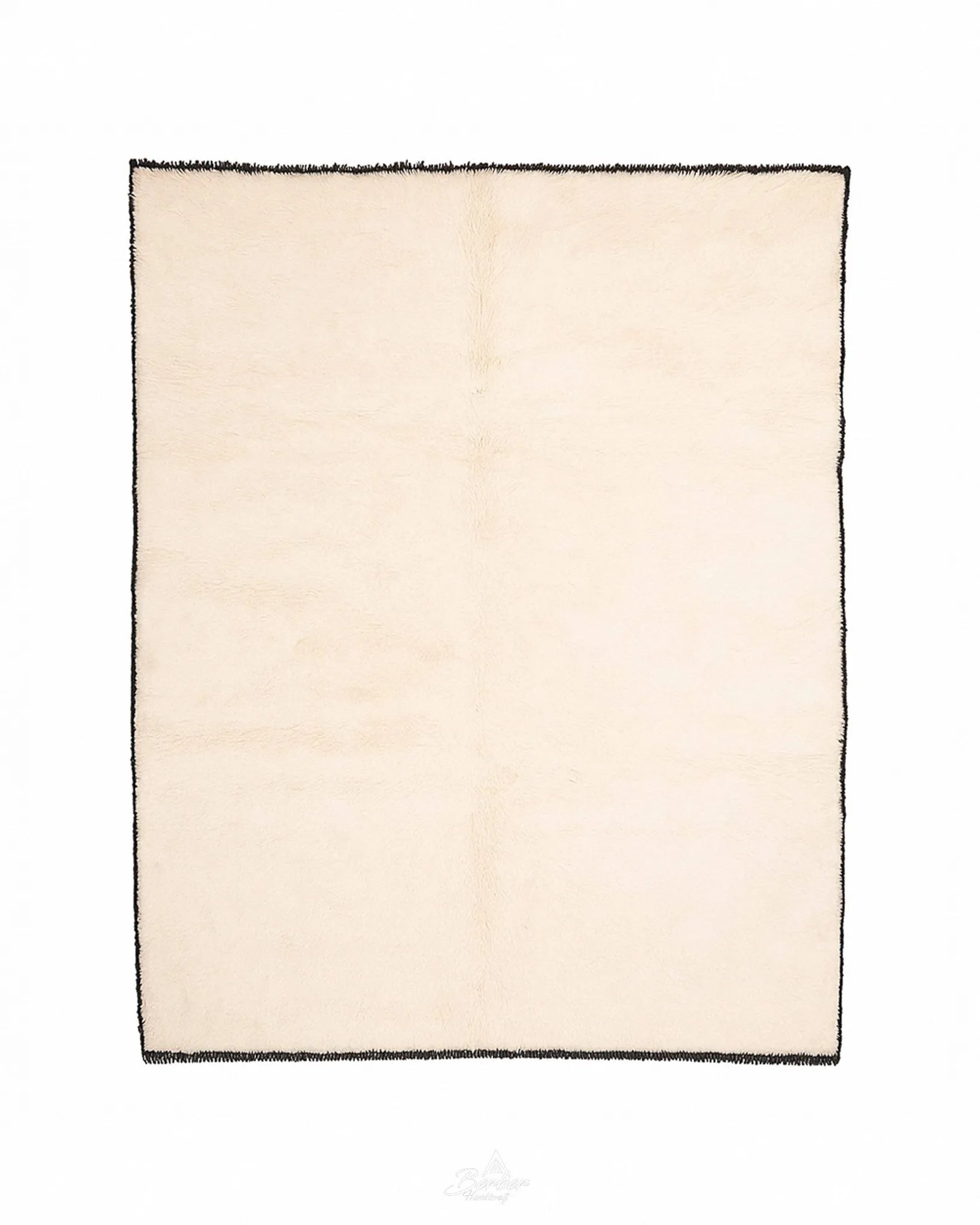Moroccan Carpet 3 X 5 Ft | 90 X 150 Cm / With Tassels / Short (0.4” / 1 cm)