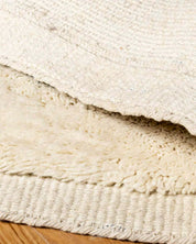 Moroccan Checkered Runner 3 X 5 Ft | 90 X 150 Cm / With Tassels / Short (0.4” / 1 cm)