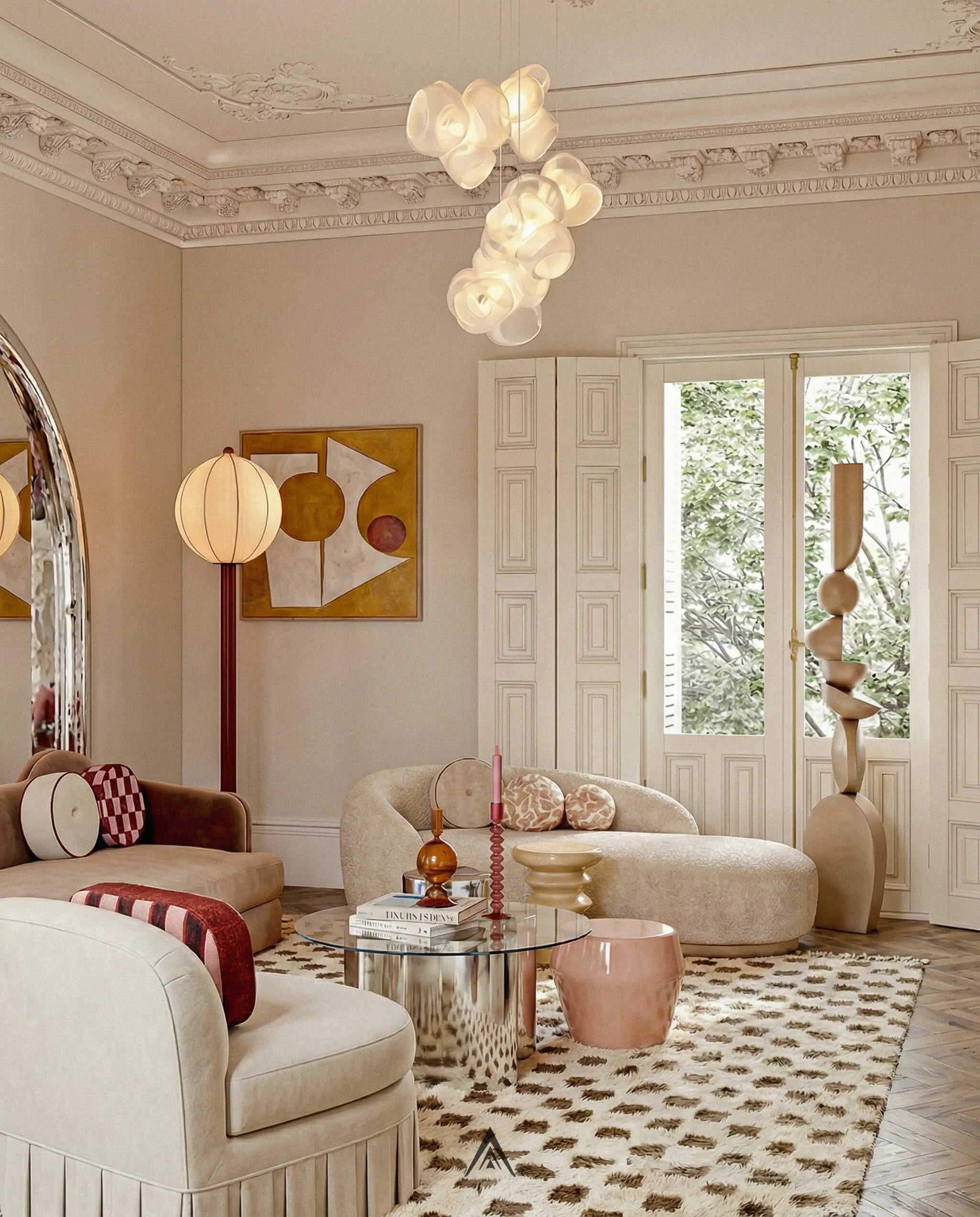 Moroccan Diamond Rug 7x9.7 ft - 215x295 cm-Berber Handicraft