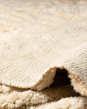 Moroccan Floor Rug 3 X 5 Ft | 90 X 150 Cm / With Tassels / Short (0.4” / 1 cm)
