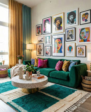 Moroccan Geometric Rug 6.3x9.3 ft - 193x285 cm-Berber Handicraft