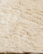 Moroccan Handmade Rug 3 X 5 Ft | 90 X 150 Cm / With Tassels / Short (0.4” / 1 cm)