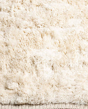 Moroccan Living Room Rug 3 X 5 Ft | 90 X 150 Cm / With Tassels / Short (0.4” / 1 cm)