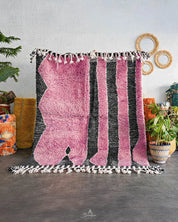Moroccan Pink Rug-Berber Handicraft