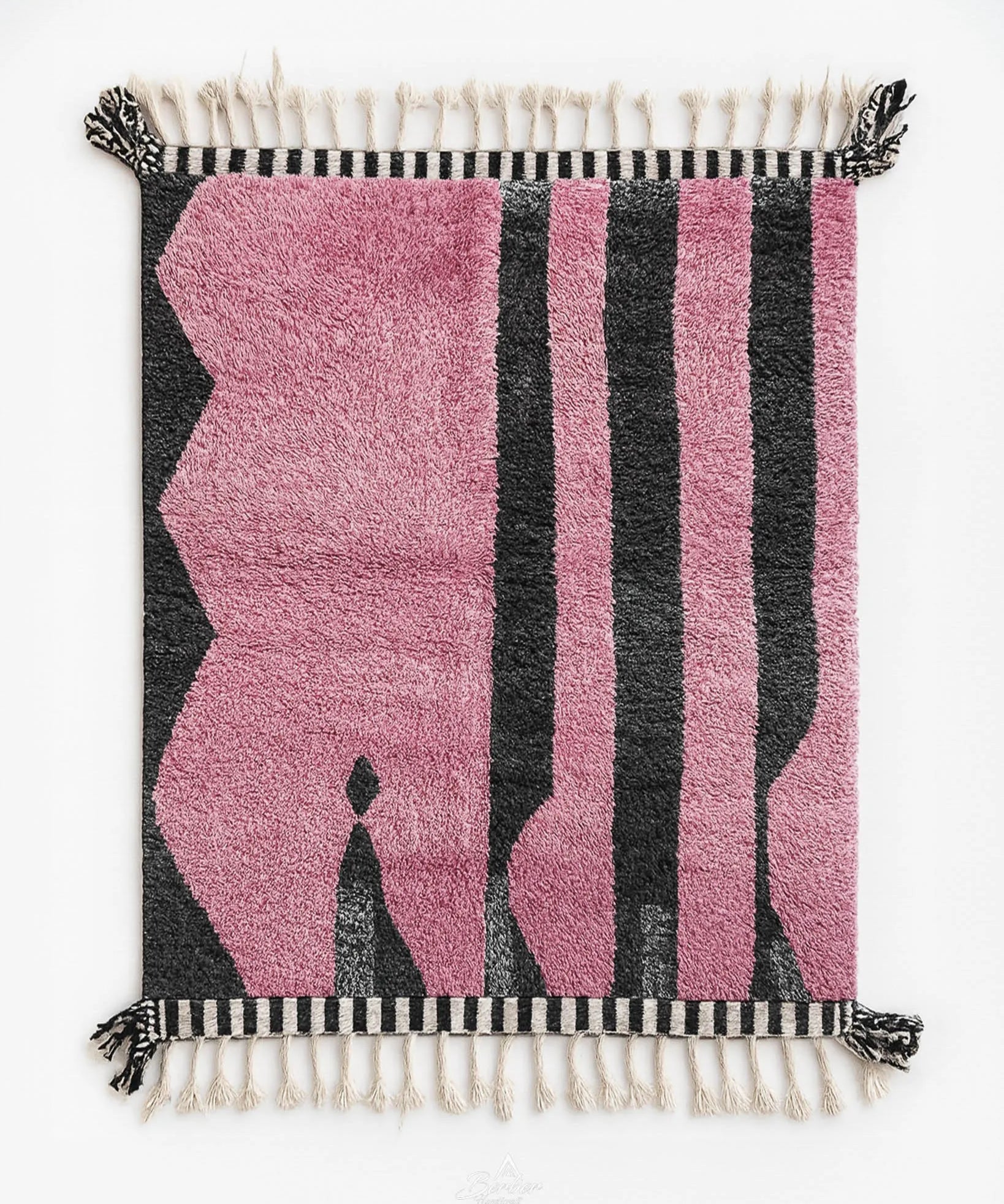 Moroccan Pink Rug-Berber Handicraft