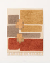 Moroccan Rug Runner 3 X 5 Ft | 90 X 150 Cm / With Tassels / Short (0.4” / 1 cm)
