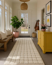 Moroccan Runner 2 X 6 Ft | 60 X 180 Cm / With Tassels / Short (0.4” / 1 cm)