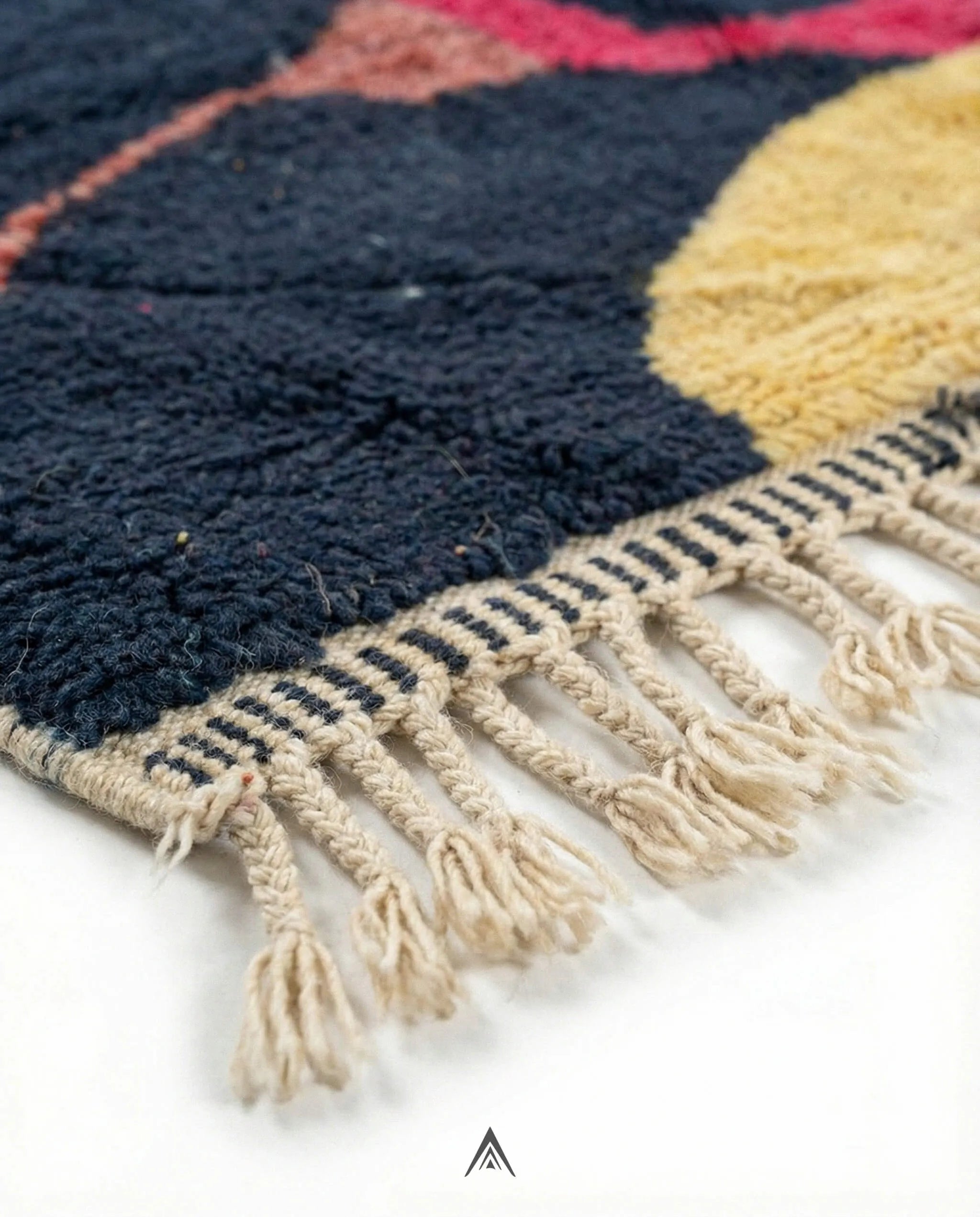 Moroccan Statement Rug 6x8 ft - 180x244 cm-Berber Handicraft