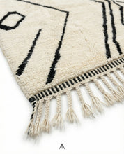 Moroccan Striped Rug 8.5x11 ft - 260x335 cm-Berber Handicraft