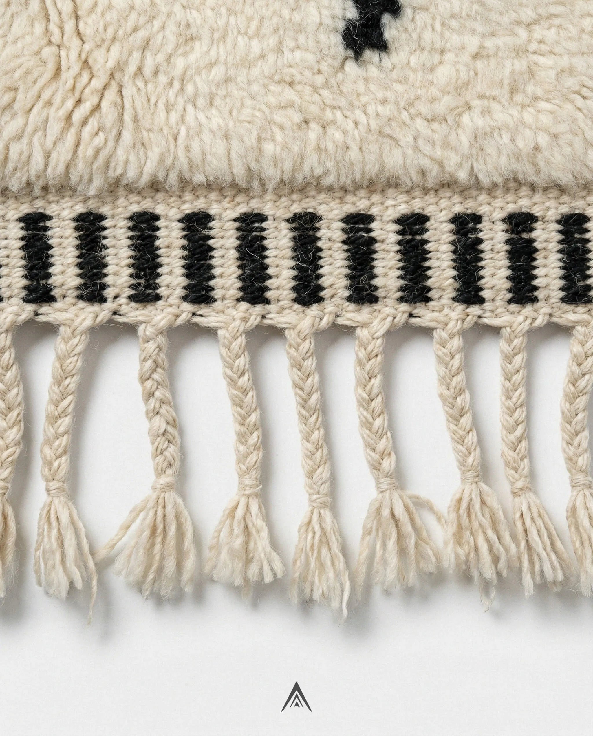 Moroccan Striped Rug 8.5x11 ft - 260x335 cm-Berber Handicraft