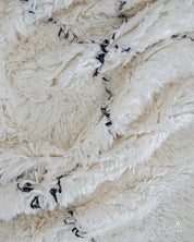 Moroccan Treillis Rug 3 X 5 Ft | 90 X 150 Cm / With Tassels / Short (0.4” / 1 cm)
