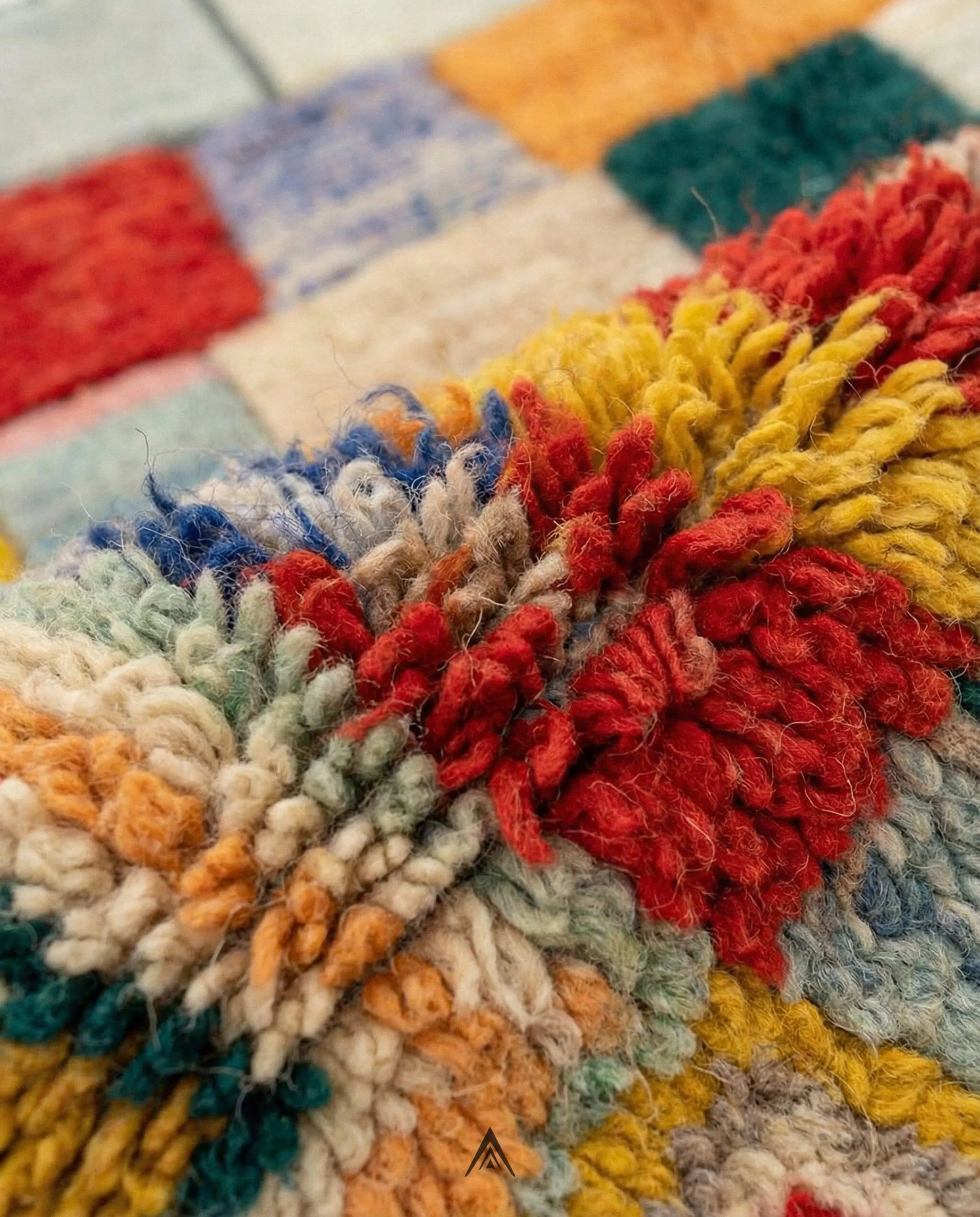 Moroccan Tribal Rug 6.8x9.5 ft - 209x290 cm-Berber Handicraft