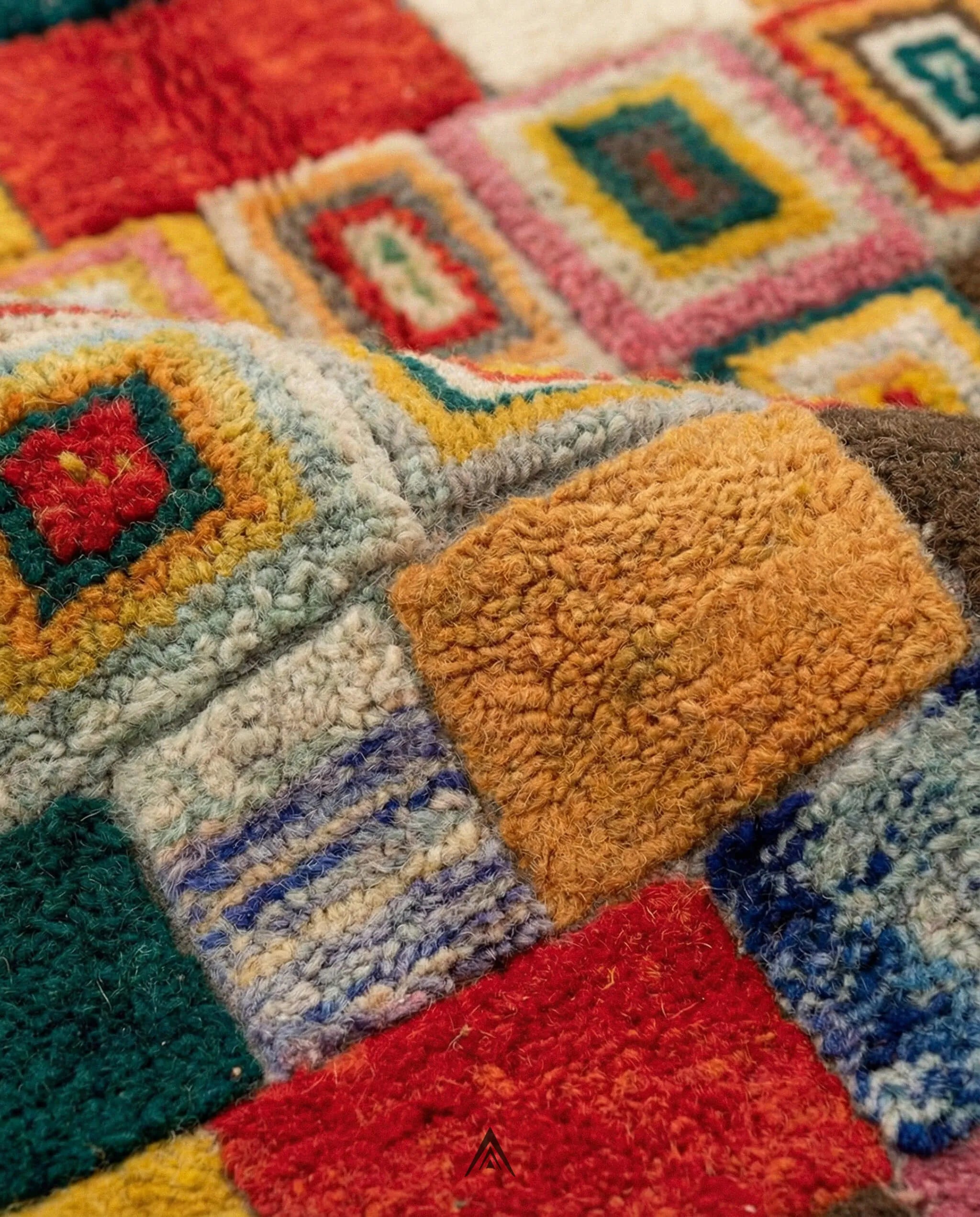 Moroccan Tribal Rug 6.8x9.5 ft - 209x290 cm-Berber Handicraft