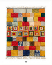 Moroccan Tribal Rug 6.8x9.5 ft - 209x290 cm-Berber Handicraft