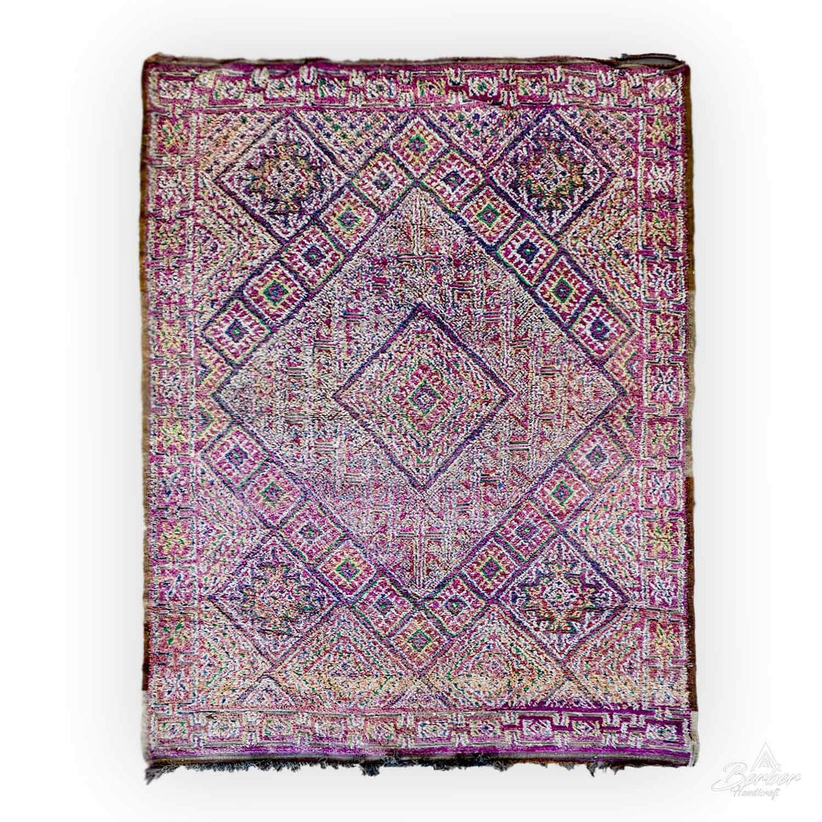 Vintage Rug From Morocco - Berber Handicraft